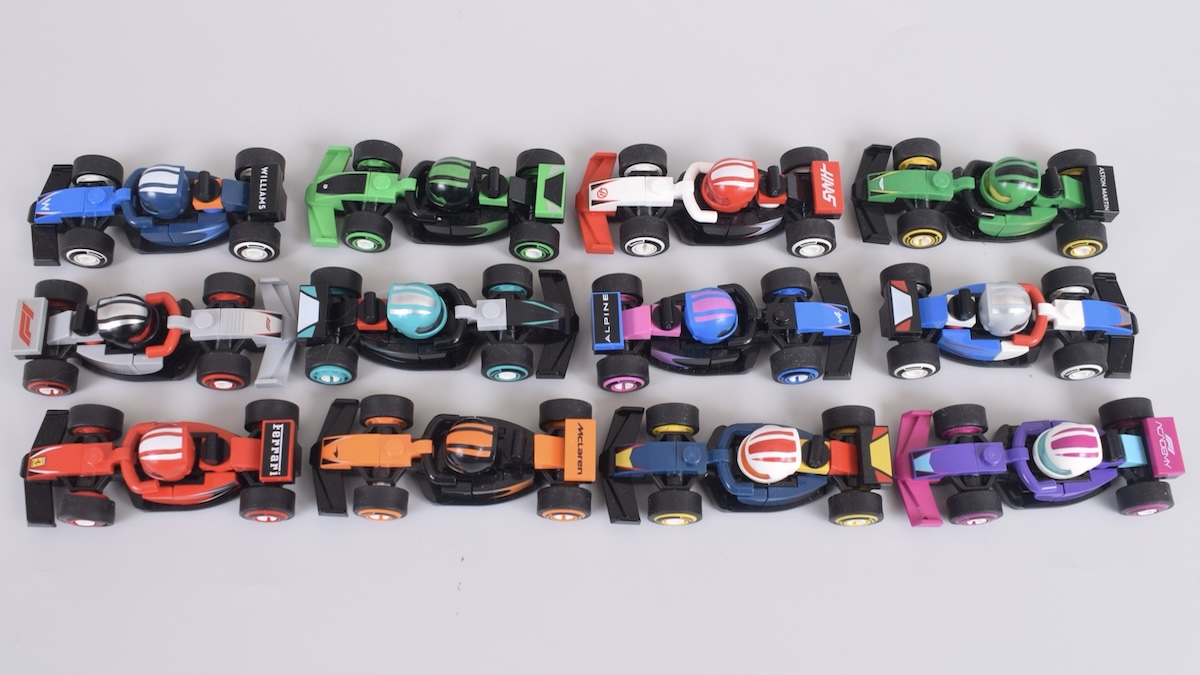 Don’t forget your scanner before LEGO 71049 F1 Collectible Race Cars