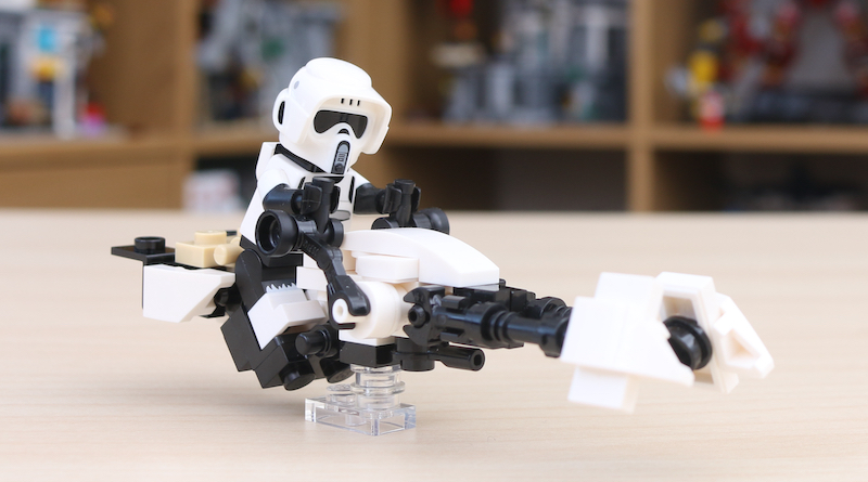 Win our custom LEGO Star Wars Mandalorian Speeder Bike build