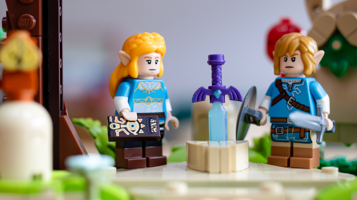 How to use LEGO The Legend of Zelda 77092 Great Deku Tree’s leftover pieces