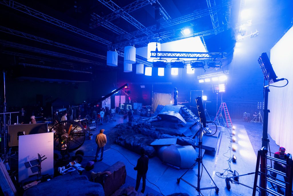 Behind the scenes if the new short film by the LEGO Group starring Tom Holland 1024x683