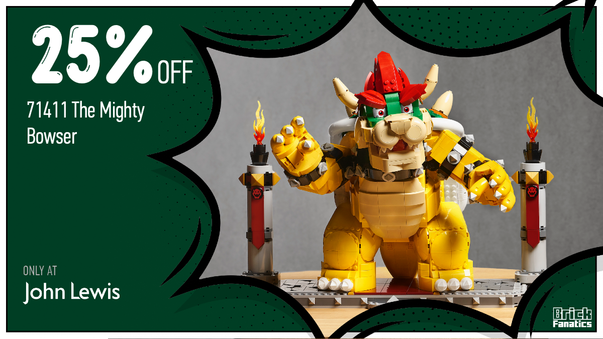 First John Lewis LEGO Black Friday sale includes best price yet on 71411 The Mighty Bowser