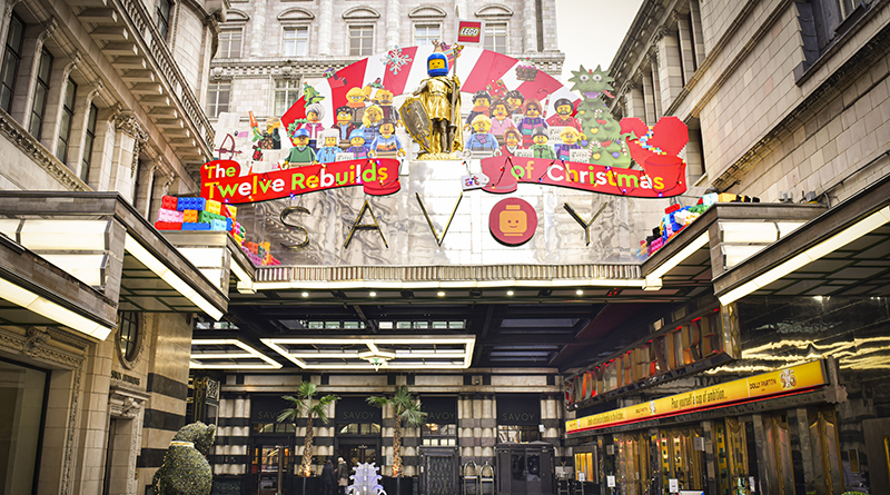 The LEGO Twelve Rebuilds of Christmas arrive at The Savoy