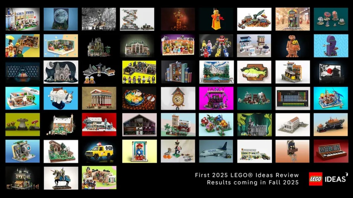57 projects qualify for first LEGO Ideas 2025 review