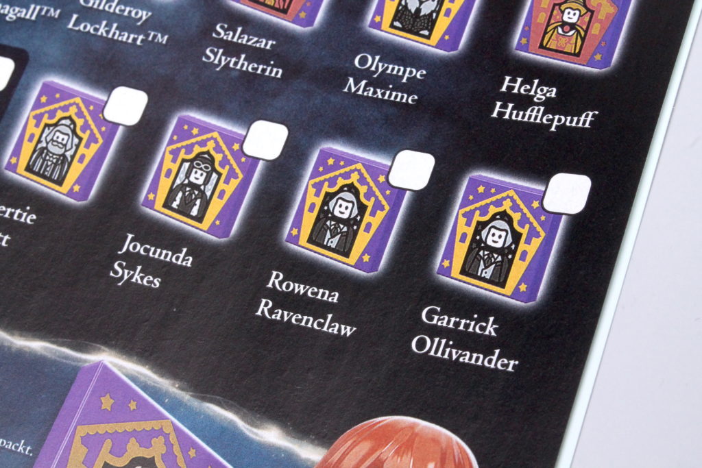 LEGO Harry Potter Collectible Wizard Cards 6
