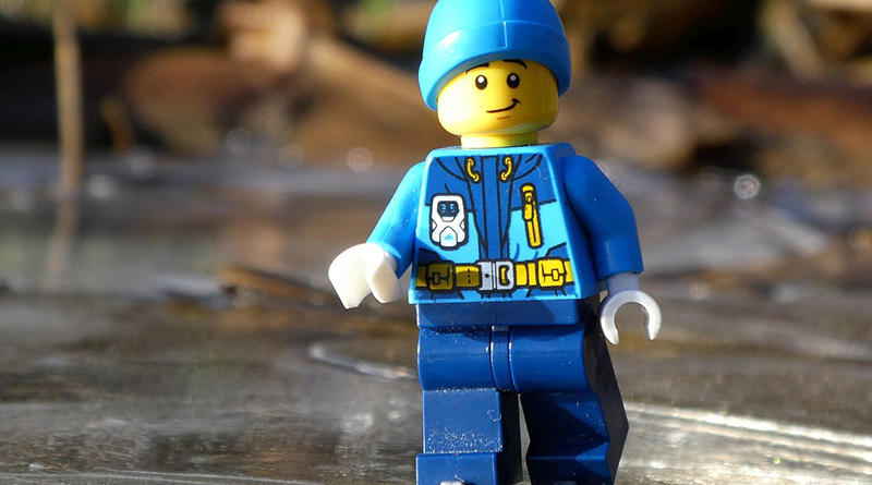 Brick Pic of the Day: Ice skater