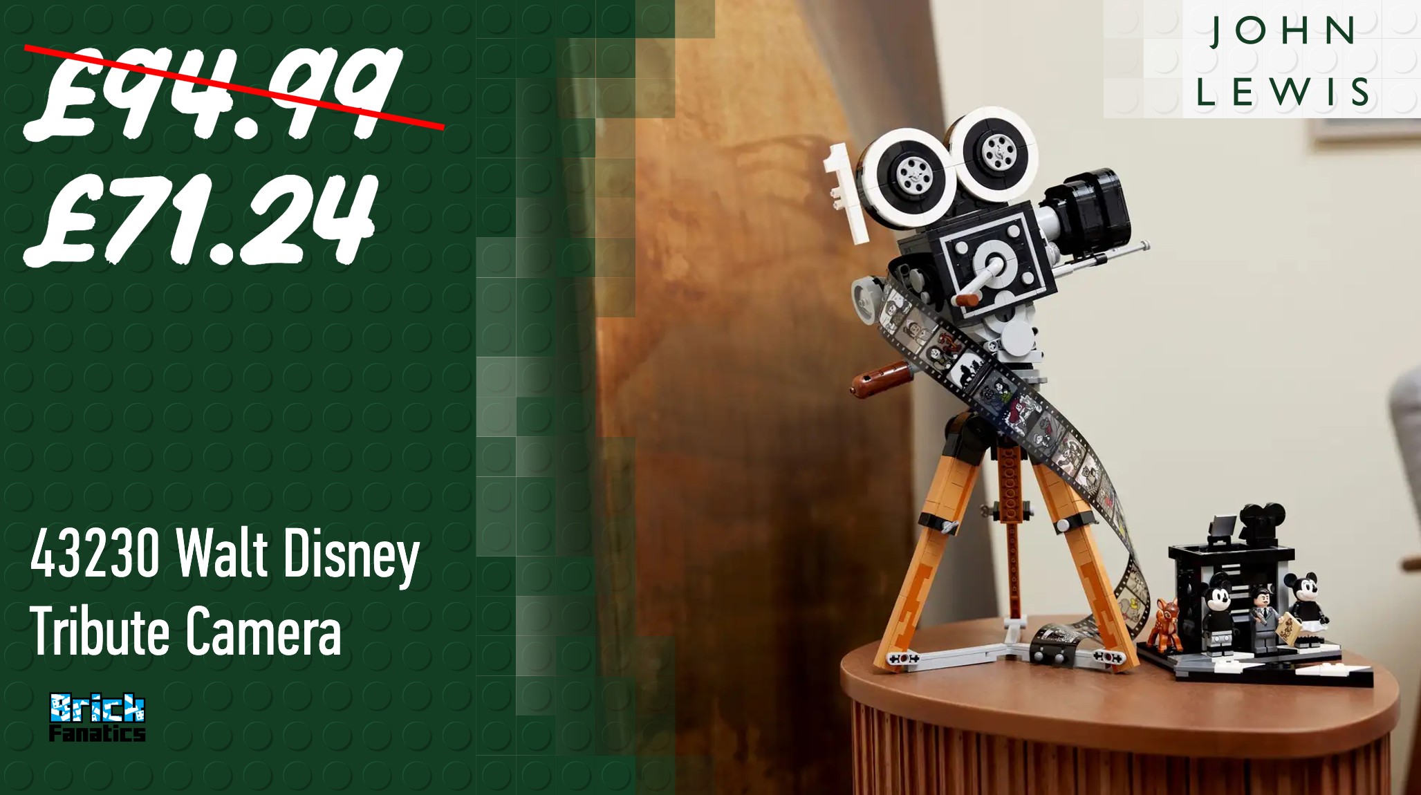 Your chance to save on the best LEGO set from the Disney 100 celebrations