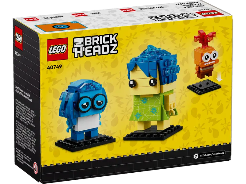 LEGO Disney 40749 Joy Sadness Anxiety Box