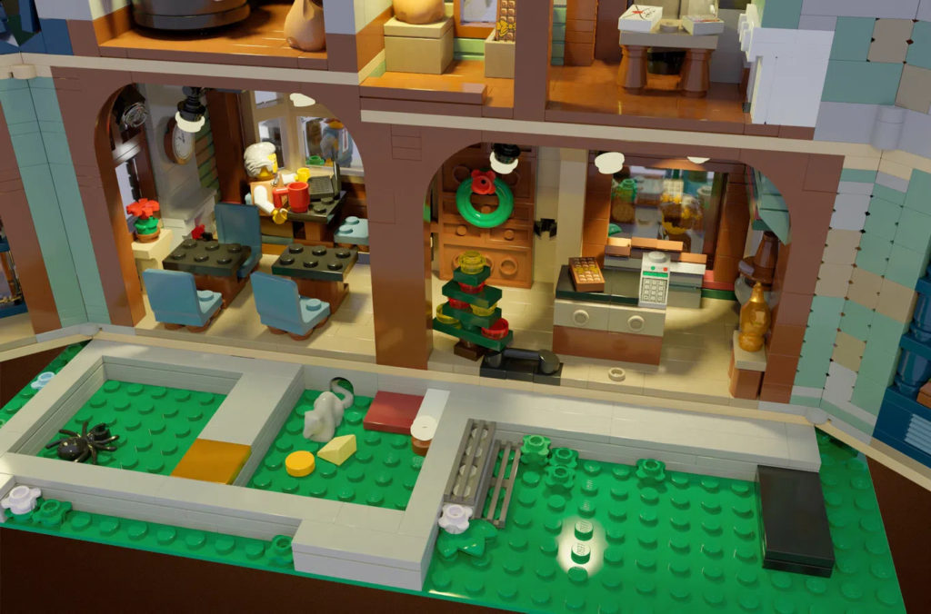 LEGO Ideas The house of chocolate interior 4