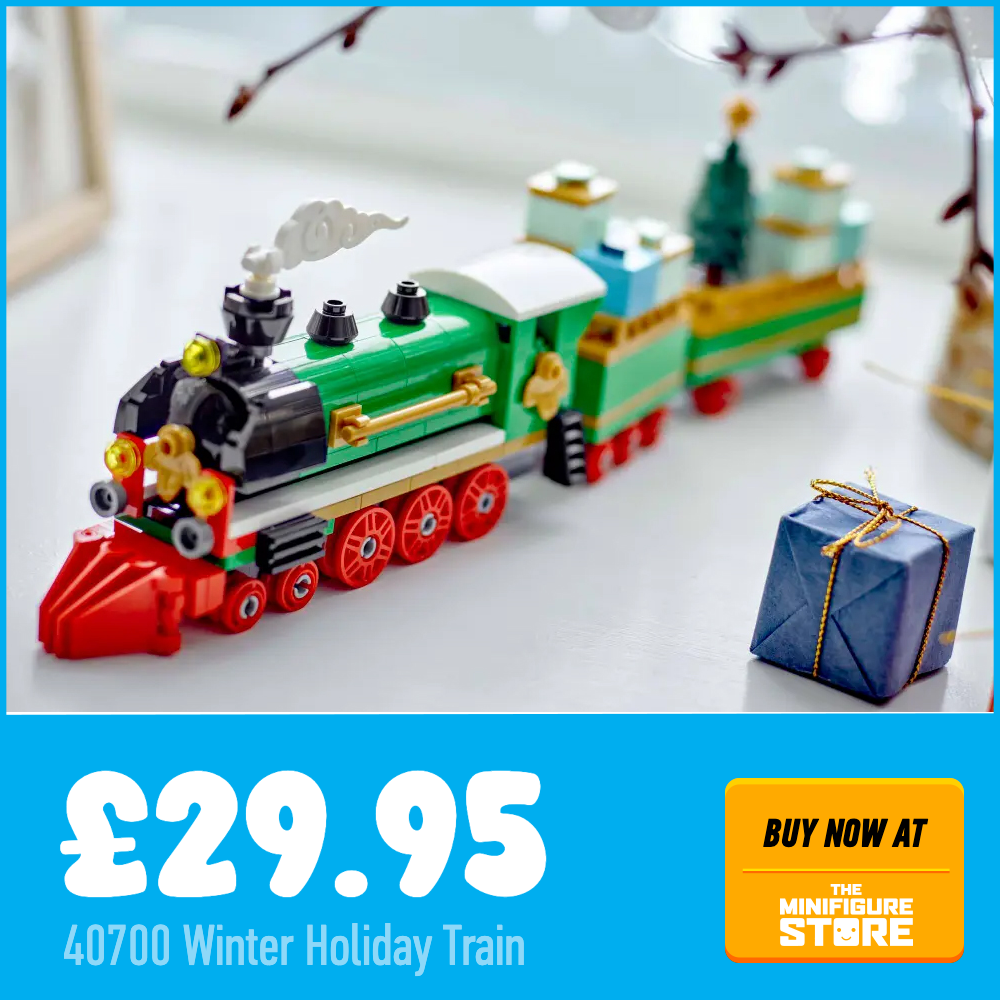 LEGO 40700 Winter Holiday Train The Minifigure Store deal card