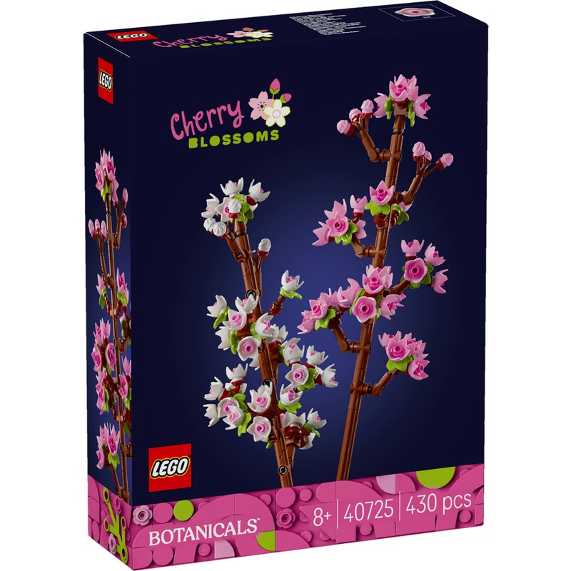 LEGO Botanicals 40725 Cherry Blossoms 2026 box art
