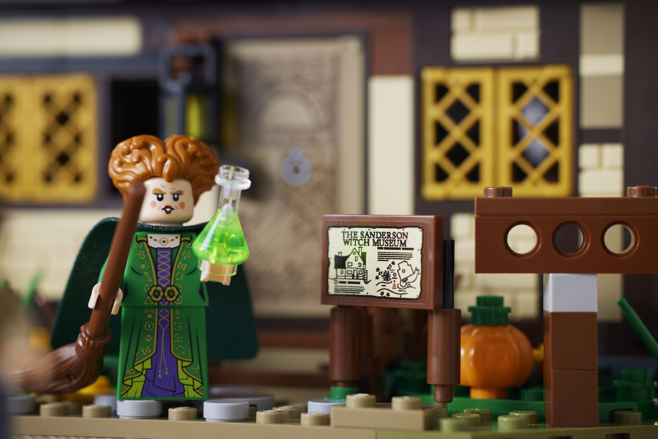 LEGO Ideas 21341 Hocus Pocus – The Sanderson Sisters Cottage lifestyle 19 scaled