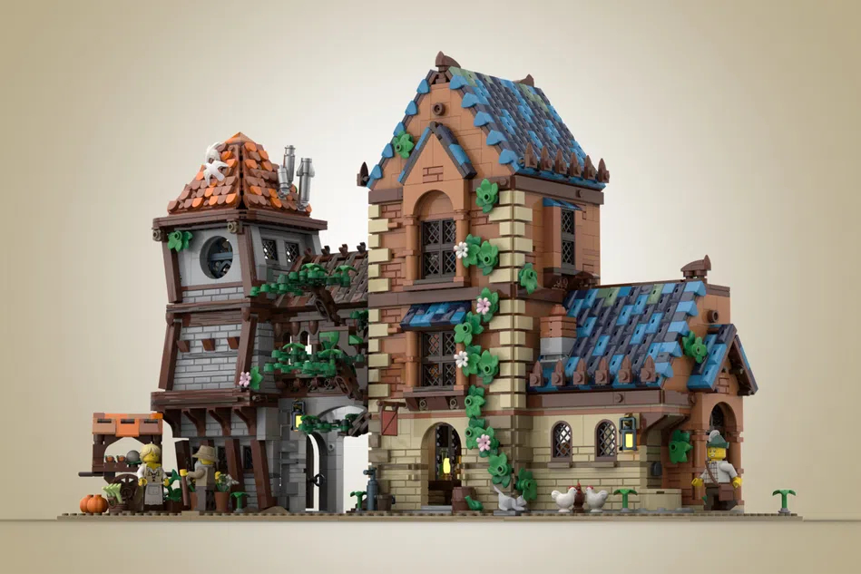 LEGO Ideas Medieval tavern 4