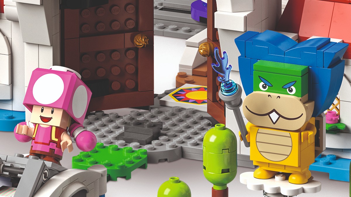 LEGO Super Mario 71408 Princess Peachs Castle lobby