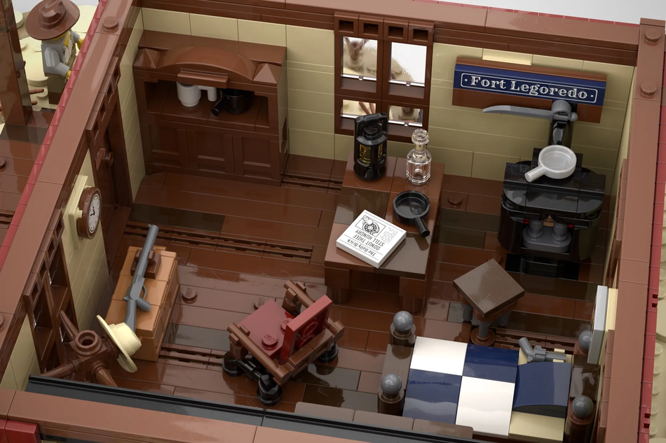LEGO Ideas Blacksmith – Wild West 11