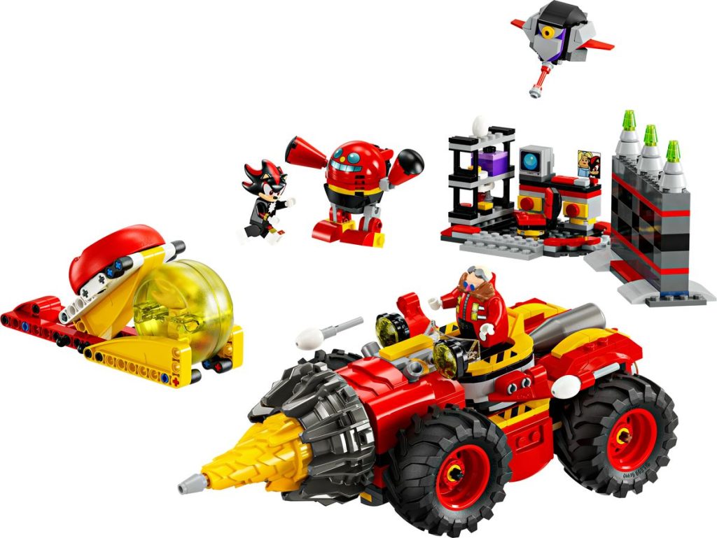 76999 LEGO Super Sonic vs Egg Drillster 1 1024x769