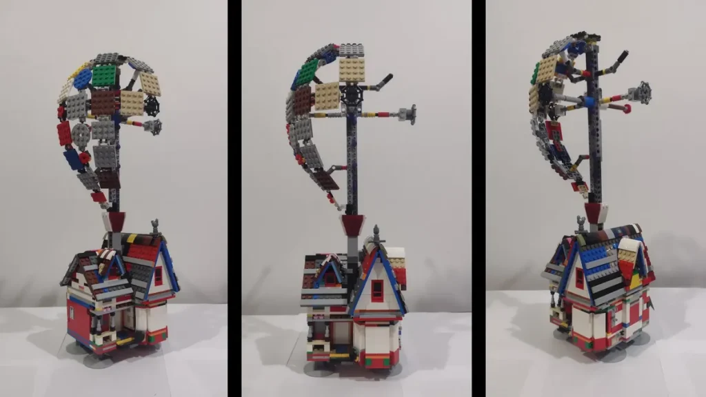 LEGO Ideas Pixars Up House with Balloons 7 1024x576