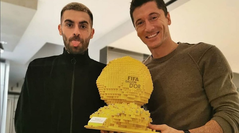 Robert Lewandowski wins the (LEGO) Ballon d'Or