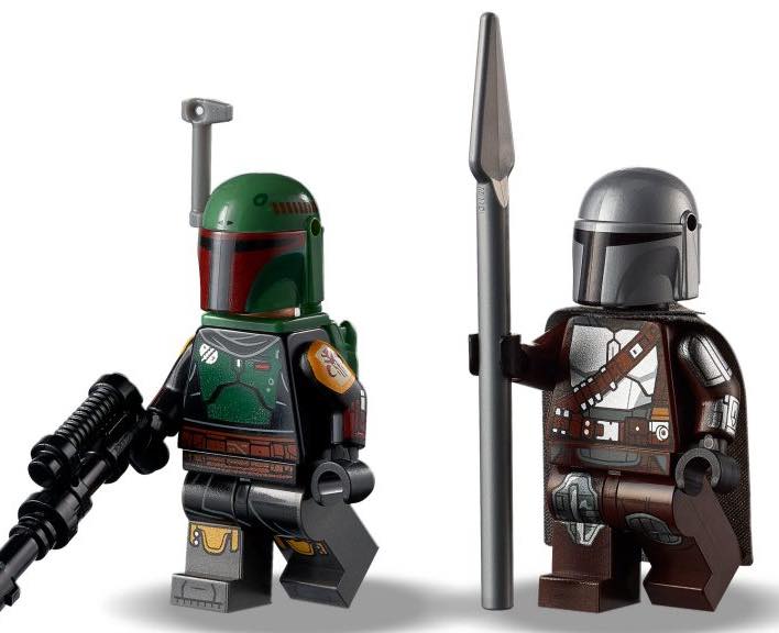 LEGO Star Wars The Mandalorian Boba Fett minifigure edit