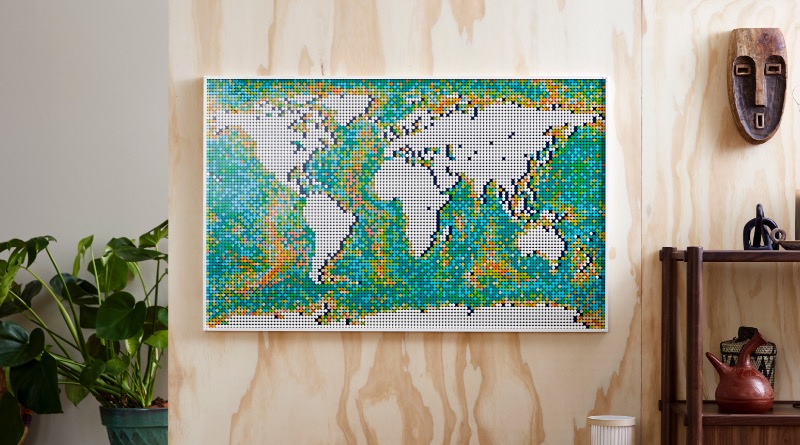 LEGO Art 31203 World Map sells out again