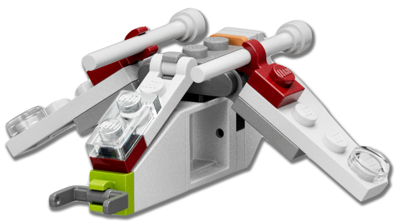 LEGO Star Wars 75340 Advent Calendar gunship