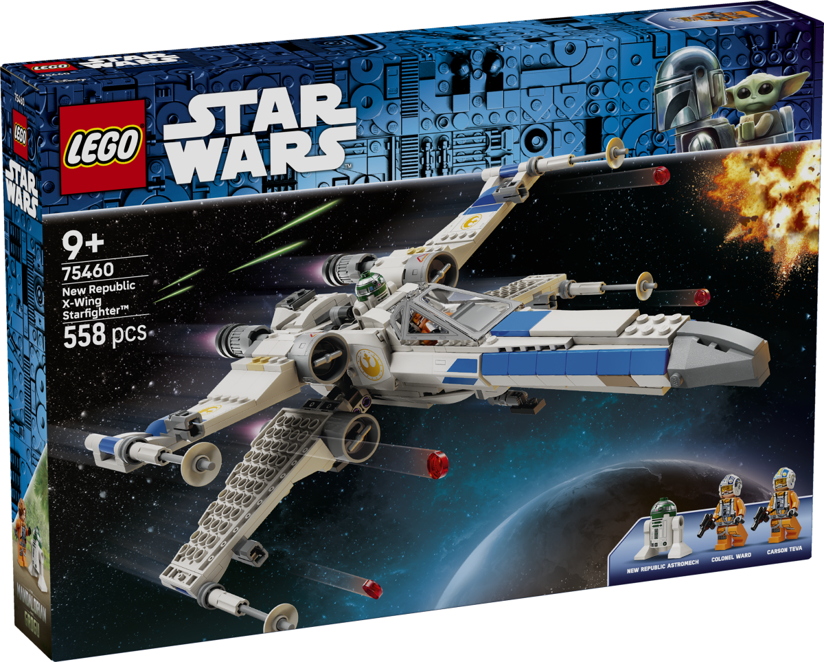 LEGO Star Wars 75460 New Republic X Wing Starfighter box front 1200x963