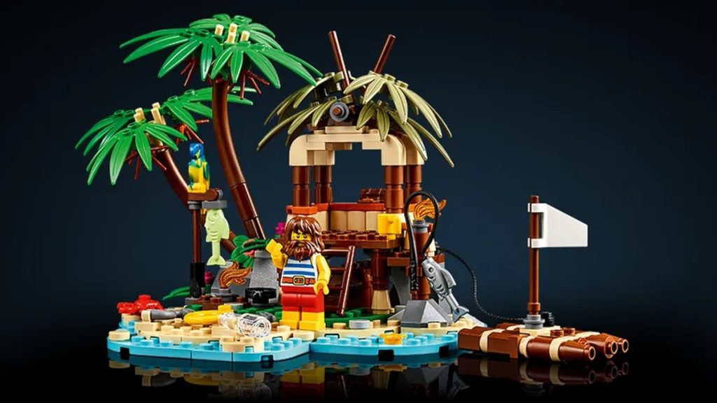 LEGO Ideas 40566 Ray the Castaway black background featured 1024x576