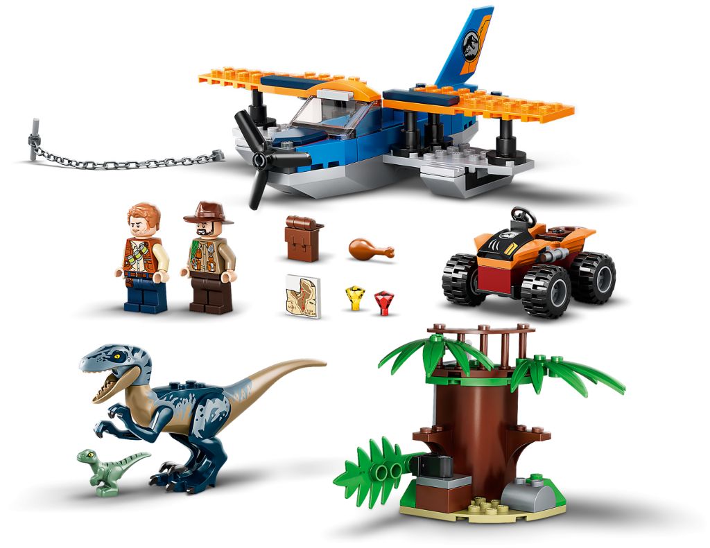 LEGO Jurassic World 75942 Velociraptor Biplane Rescue Mission 5