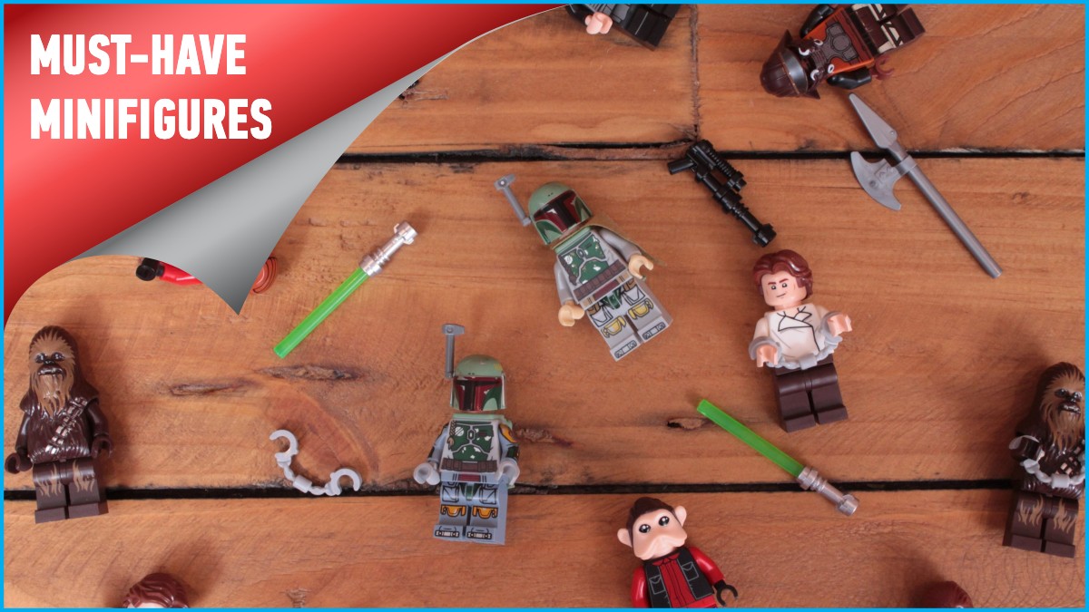 Four LEGO Star Wars minifigures to collect a discount
