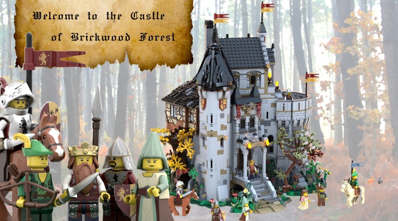 Yet another castle model has reached 10K on LEGO Ideas