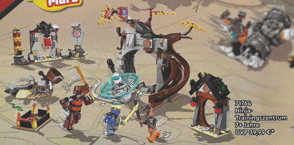 LEGO 71764 Ninja Training Center catalogue 1024x505