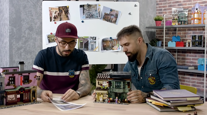 LEGO Harry Potter designers present 75978 Diagon Alley