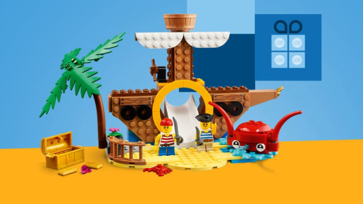 LEGO 40589 Pirate Ship Playground GWP back in stock down under