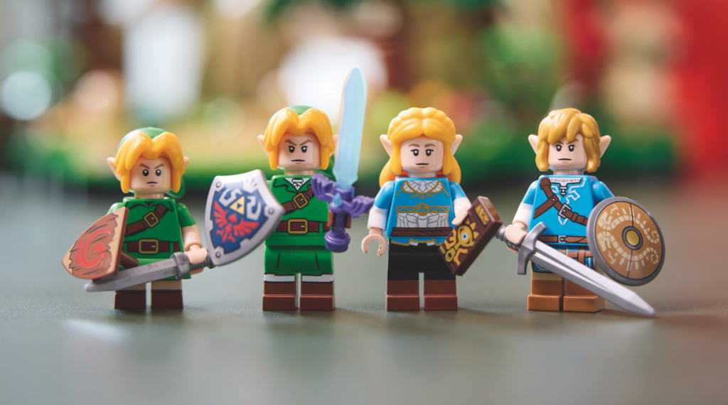 LEGO 77092 The Legend of Zelda The Great Deku Tree minifigures  1024x570