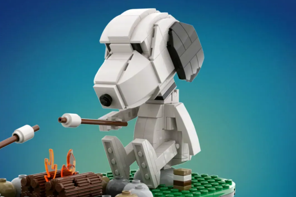 LEGO Ideas snoopy campfire bossofdos64 1 1024x682
