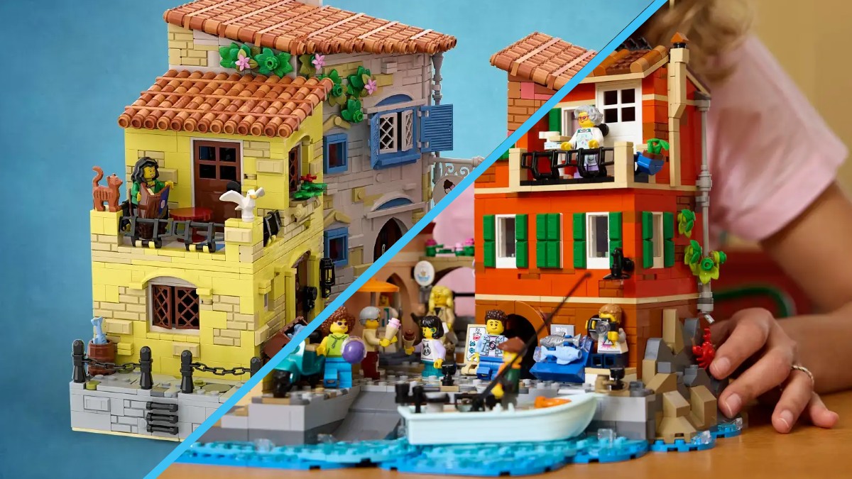 Why is LEGO Ideas 21359 Italian Riviera not a modular?