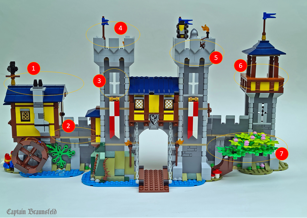 LEGO Creator 31120 Medieval Castle MOD 1