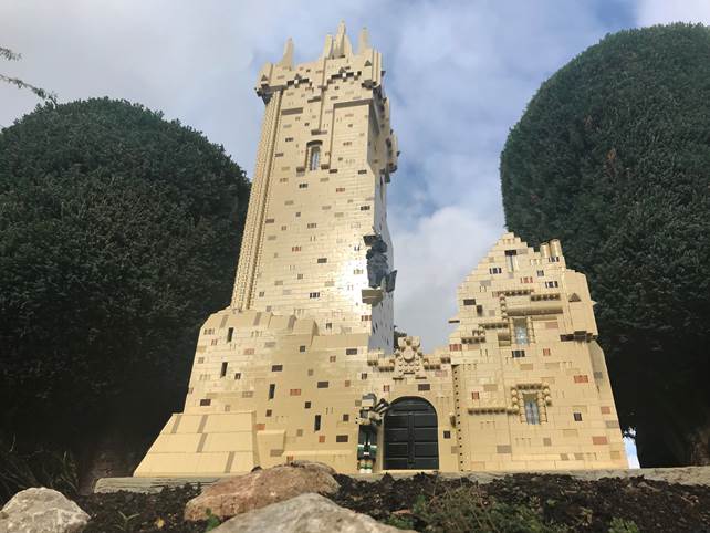 Wallace Monument comes to mini Scotland at the LEGOLAND Windsor Resort