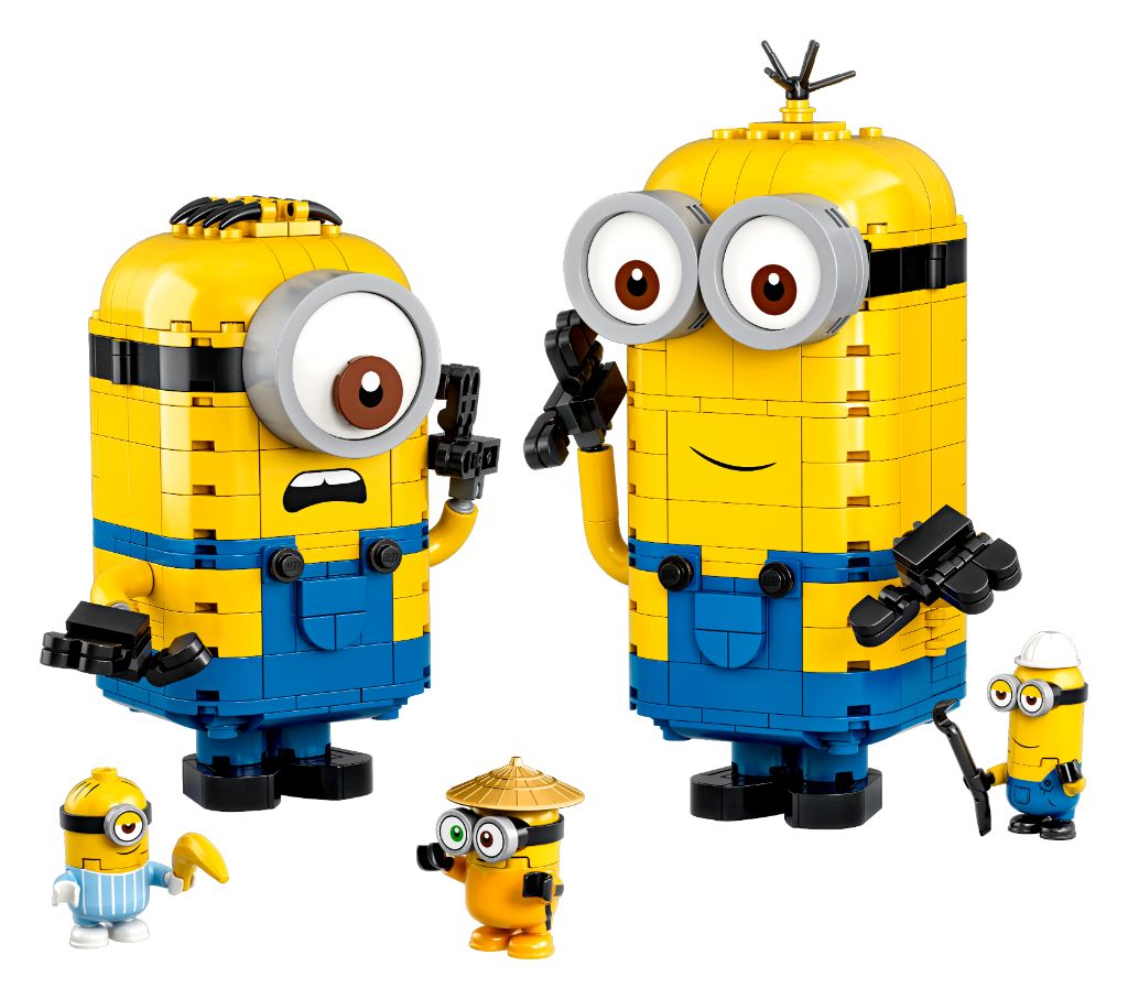 LEGO 75551 Brick Built Minions and Their Lair