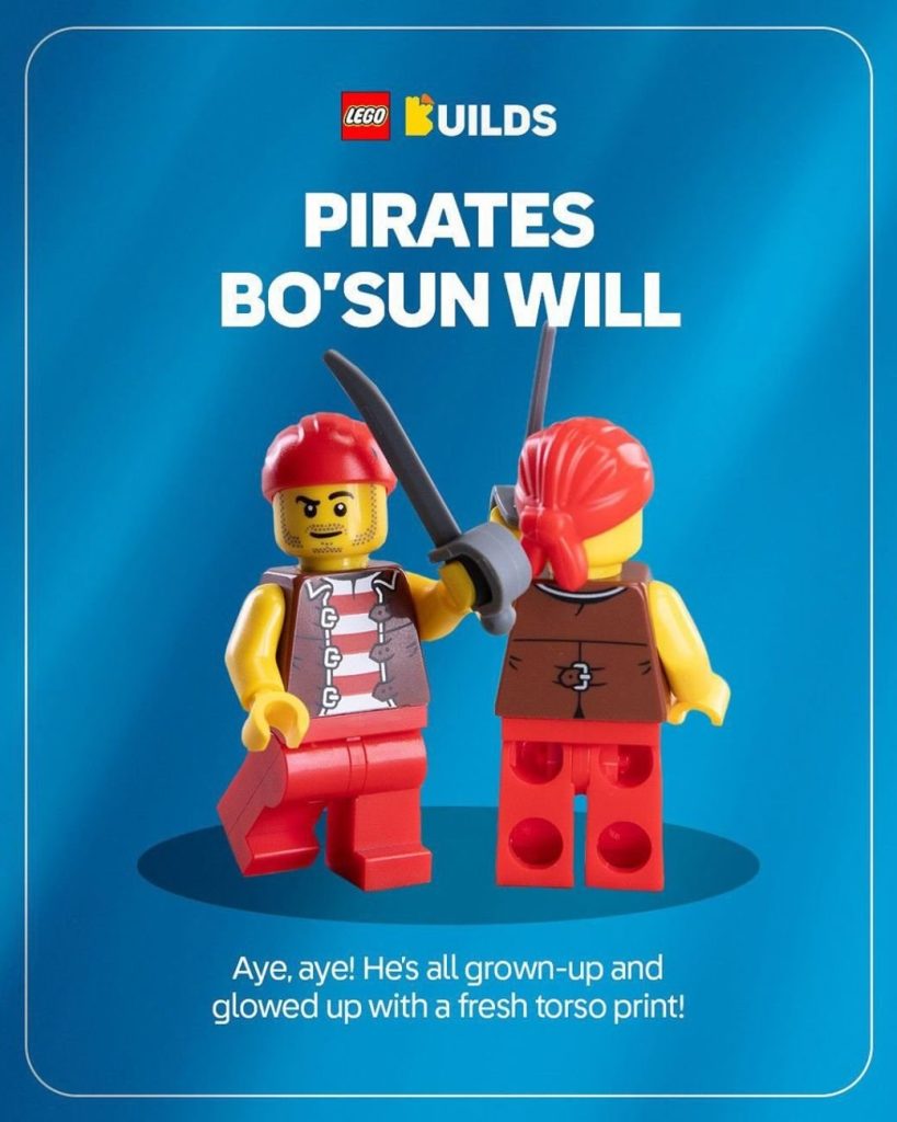 LEGO Ideas 21358 Minifigure Vending Machine Pirates Bosun Will 819x1024