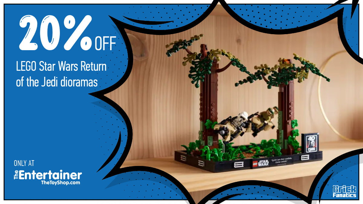 Save big on two LEGO Star Wars Return of the Jedi dioramas right now