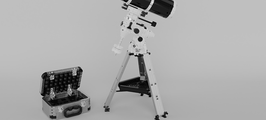 Brick Pic of the Day: Newtonian Telescope