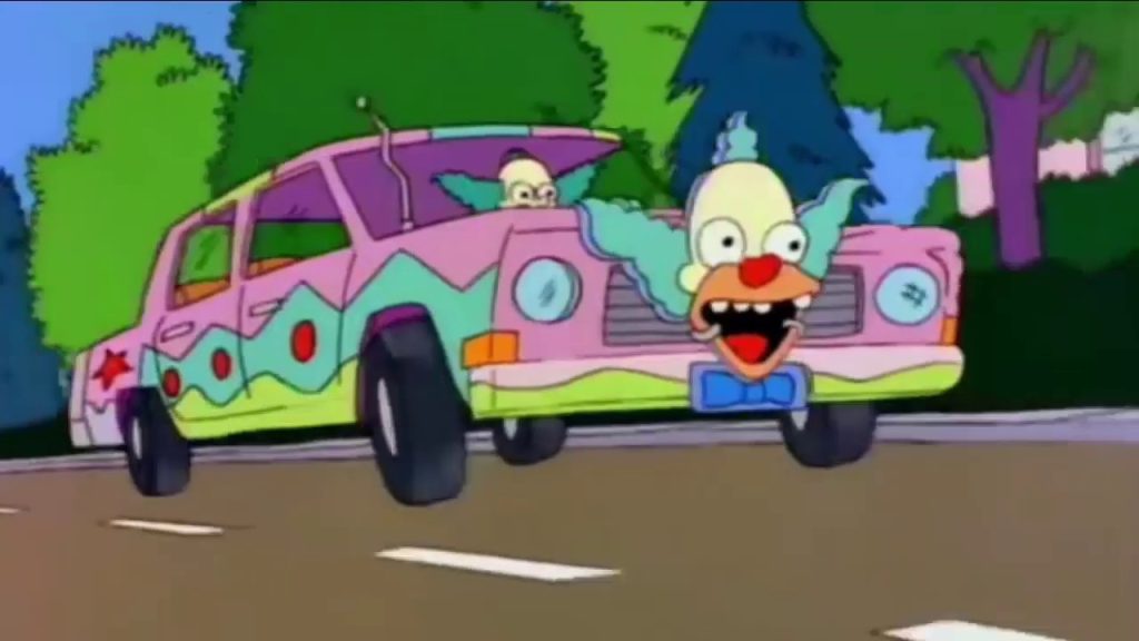 Simpsons Homie the Clown car 1024x576