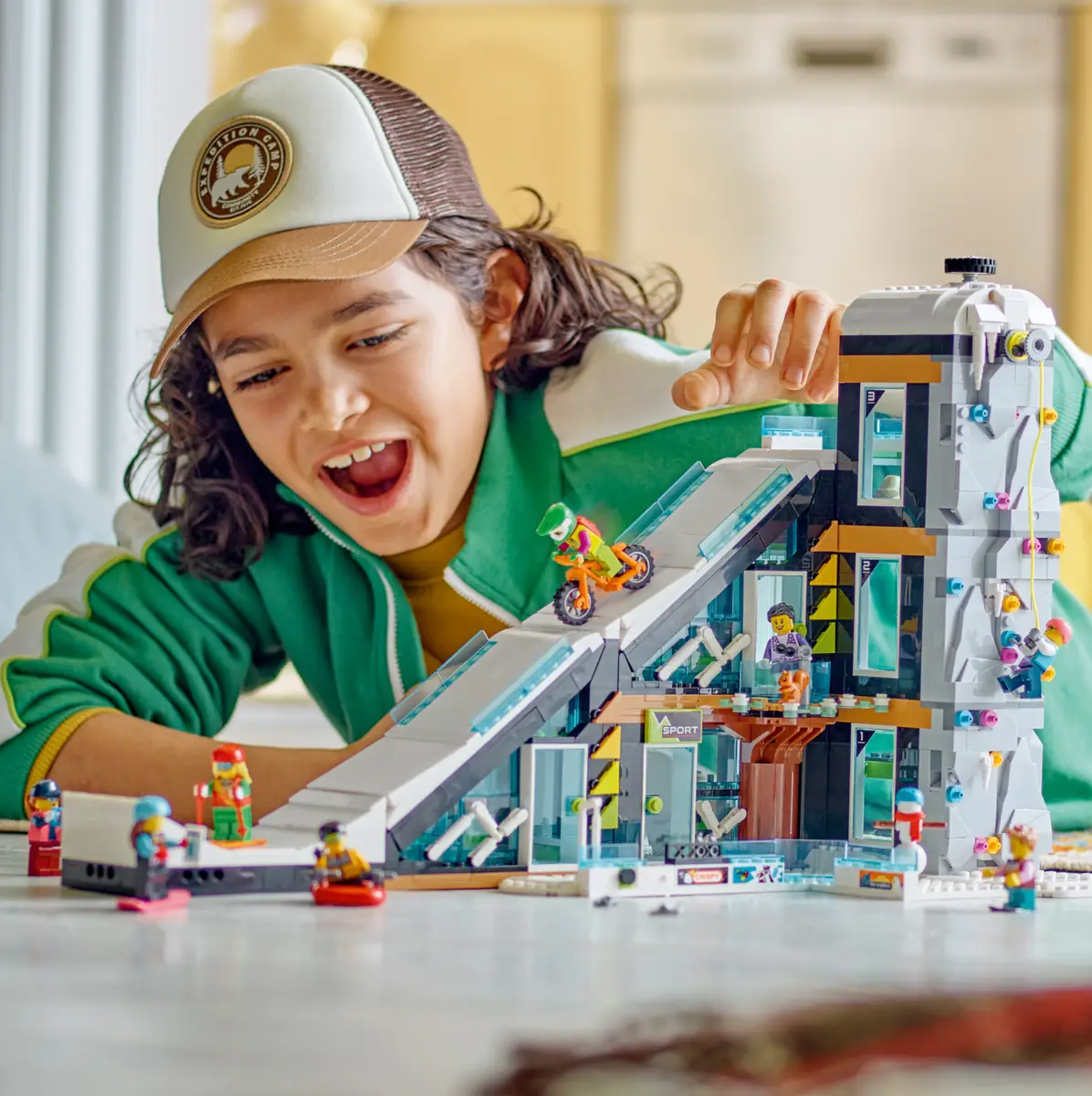 LEGO City 60366 Ski and Climbing Center 6