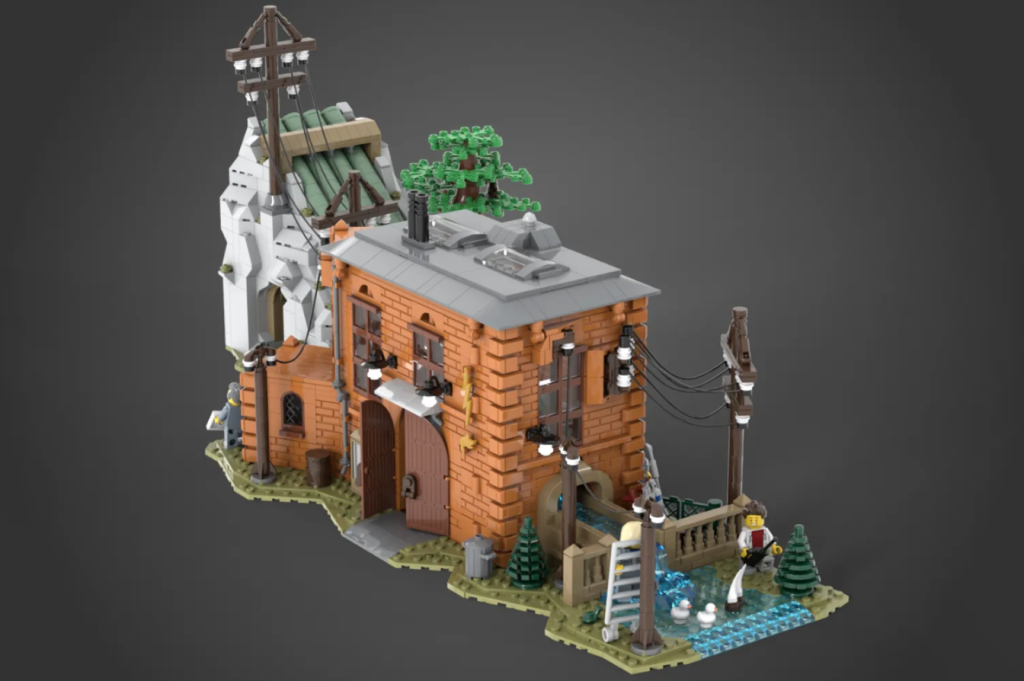 LEGO Hydroelectric Power Plant 3 1024x681