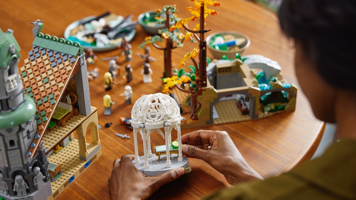 LEGO 10316 The Lord of the Rings: Rivendell changed in a big way during the design phase
