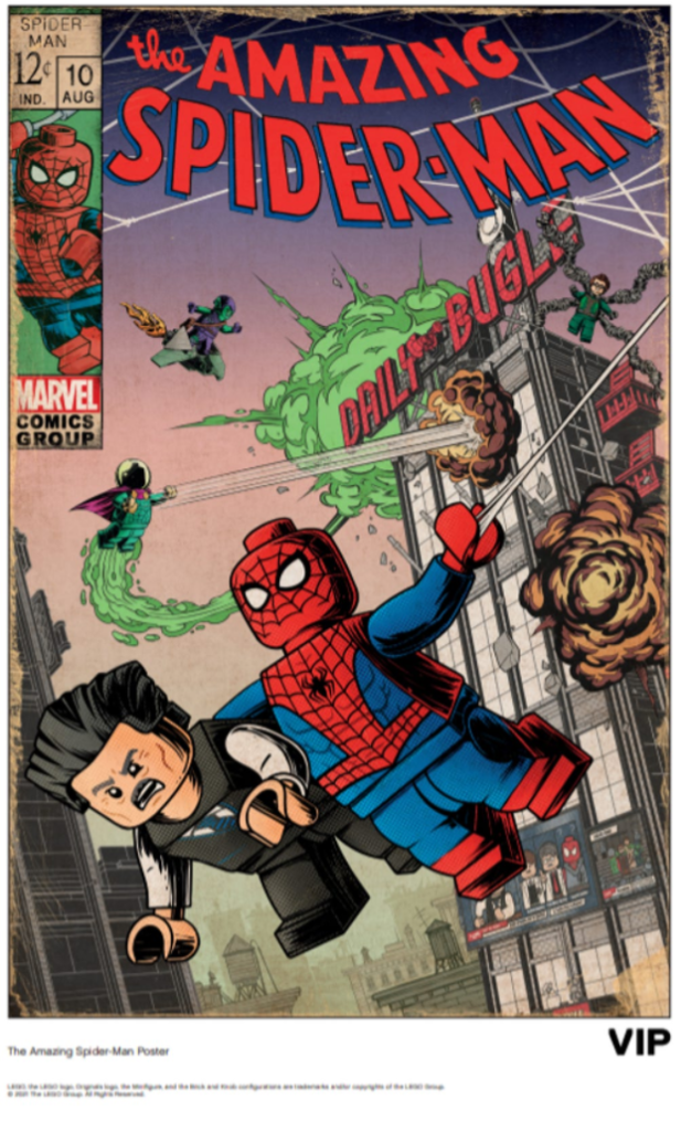 LEGO Spider Man poster 1