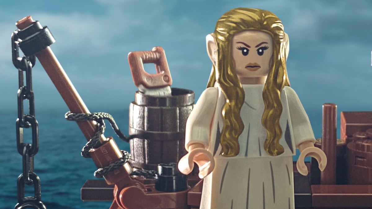 Relive The Lord of the Rings: The Rings of Power’s best scene in LEGO