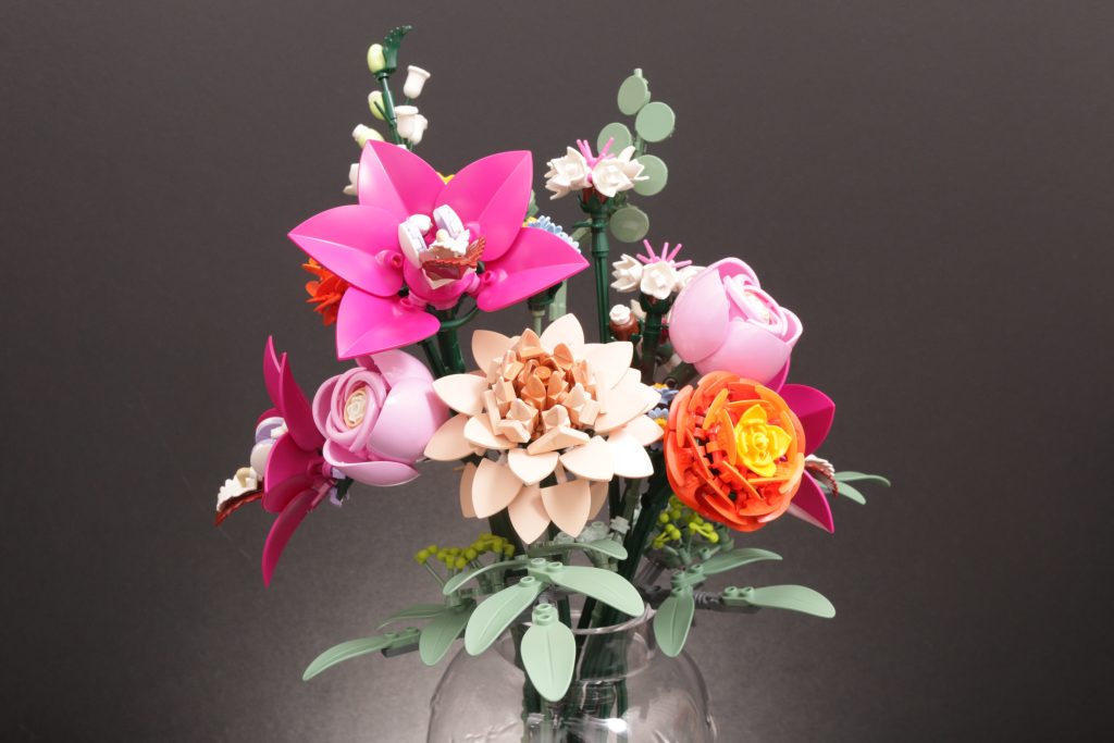 LEGO Botanicals 10342 Pretty Pink Flower Bouquet review 1 1024x683