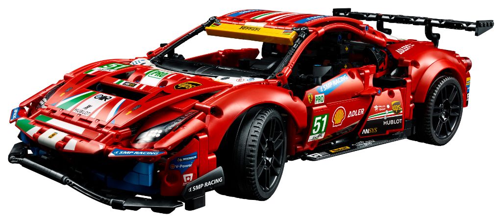 LEGO Technic 42125 Ferrari 488 GTE AF CORSE 51 3