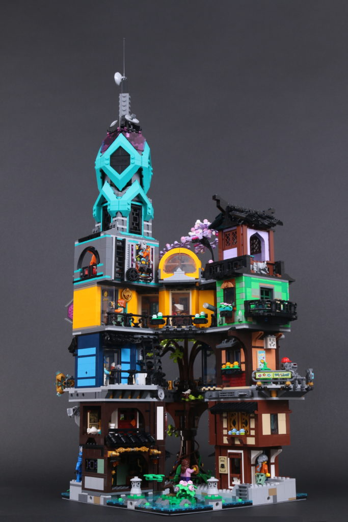 LEGO NINJAGO 71741 NINJAGO City Gardens review 20